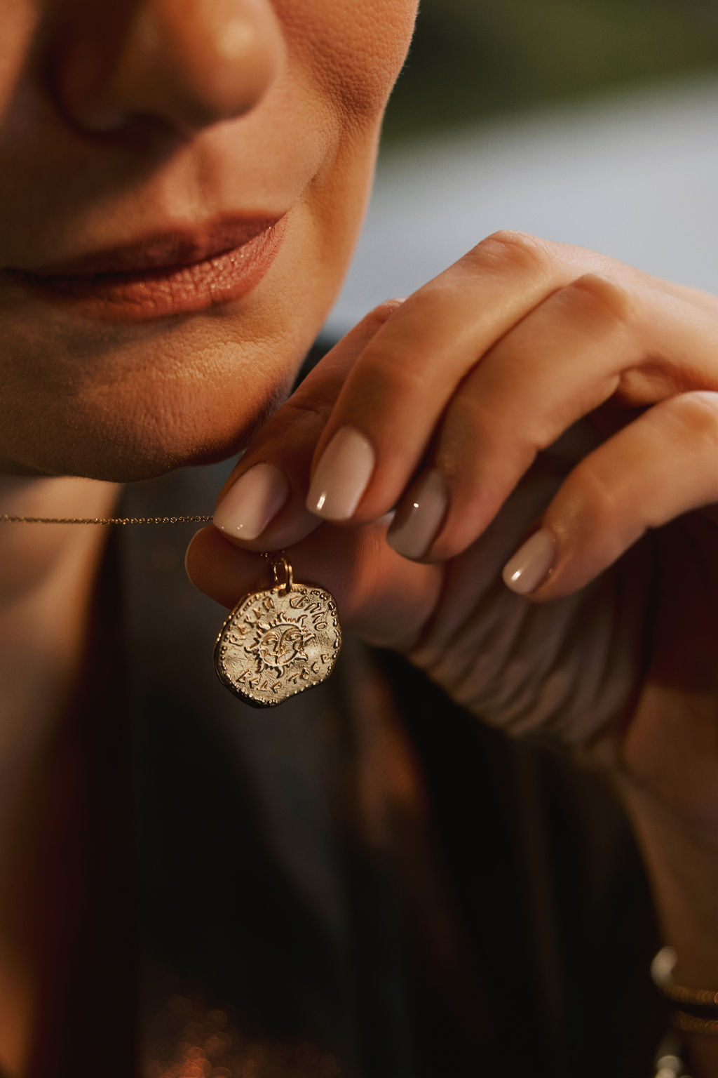 Bobkova x Spelta Artisan Coin Necklace