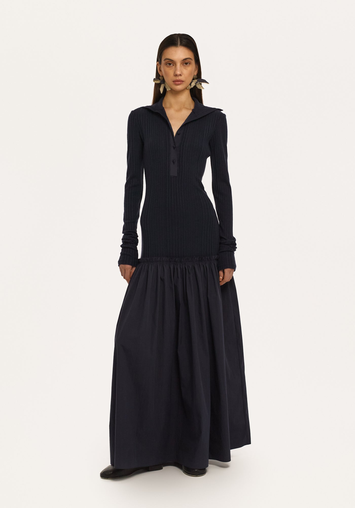 Dark-blue tutu dress