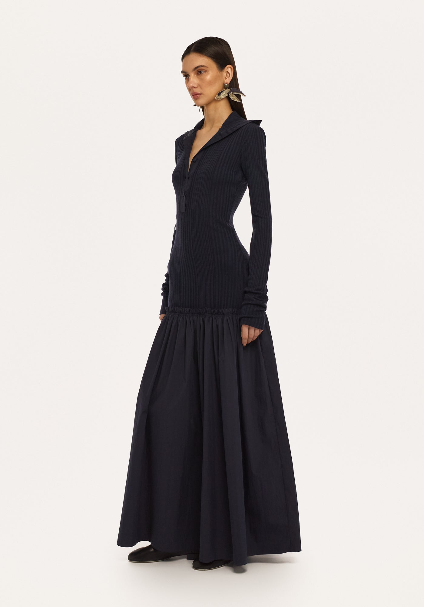 Dark-blue tutu dress