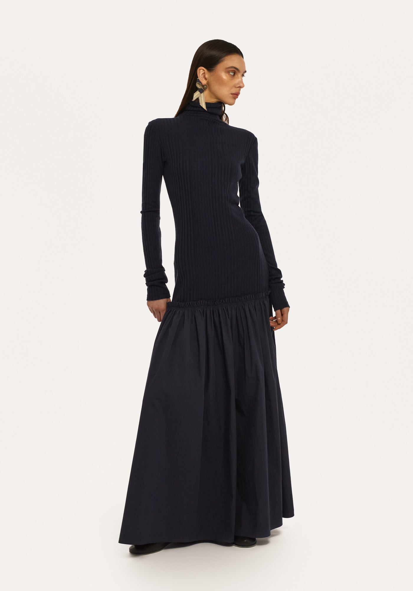 Dark-blue tutu dress