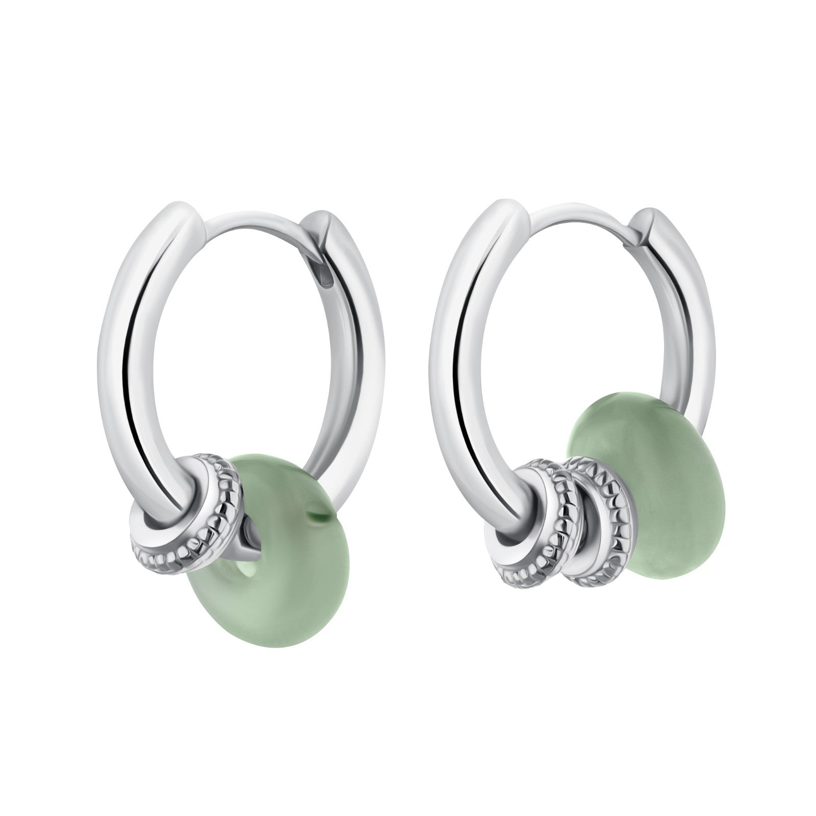 Silver mini earrings