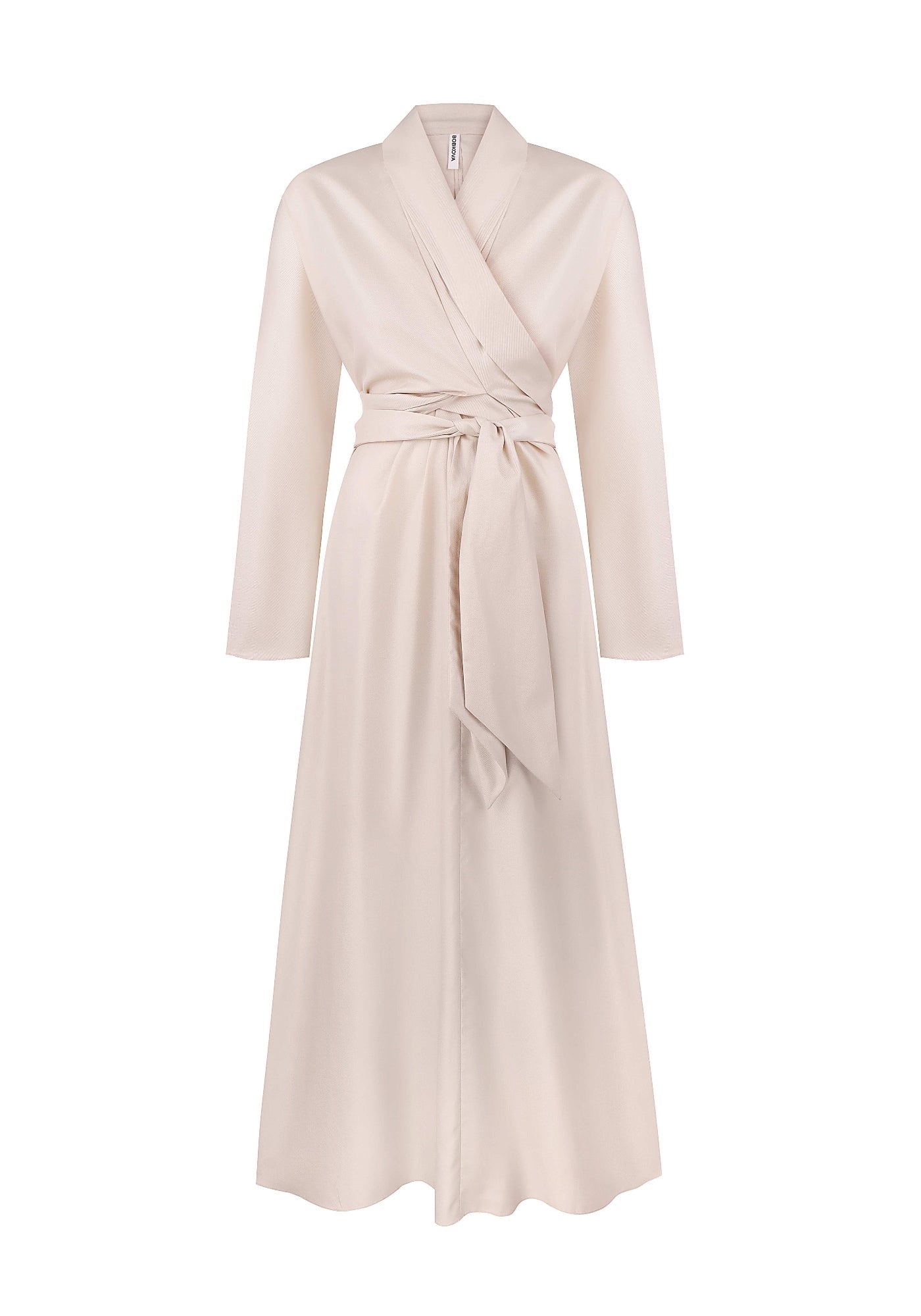 Beige kimono-dress