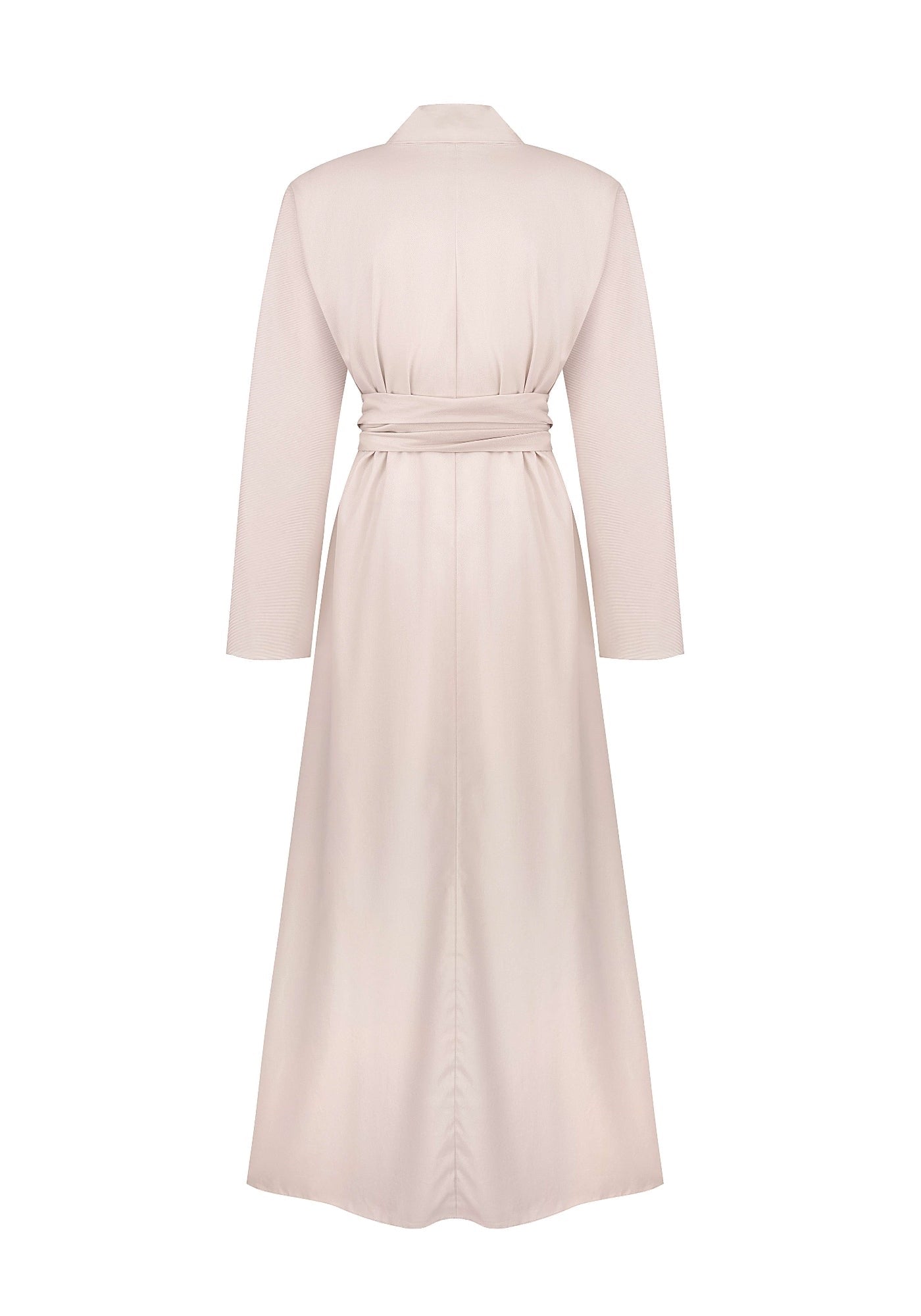 Beige kimono-dress