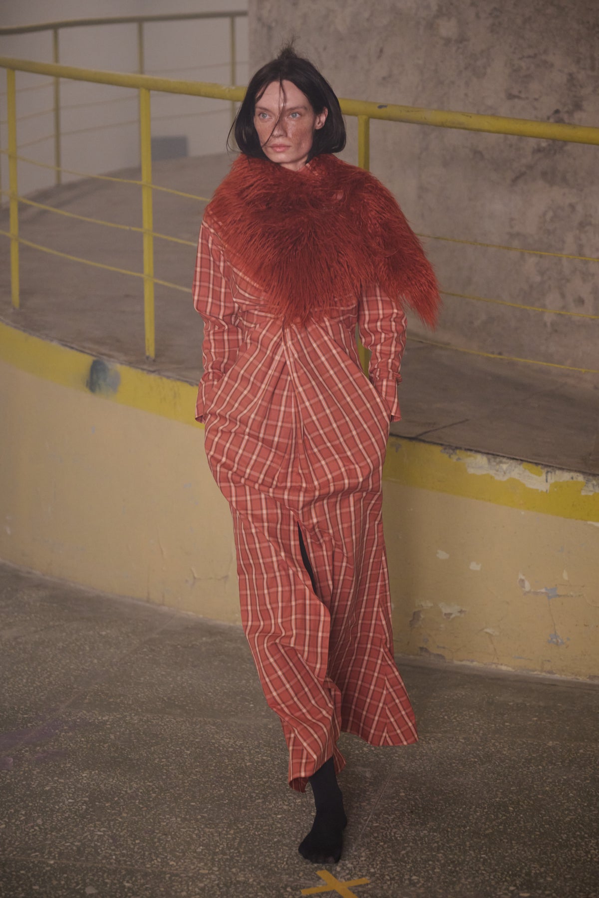 fur collar