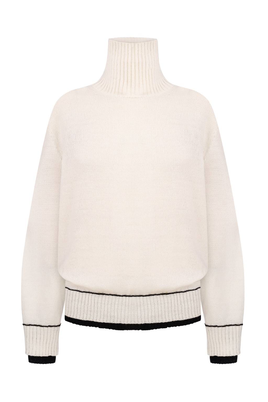 Creamy wool sweater