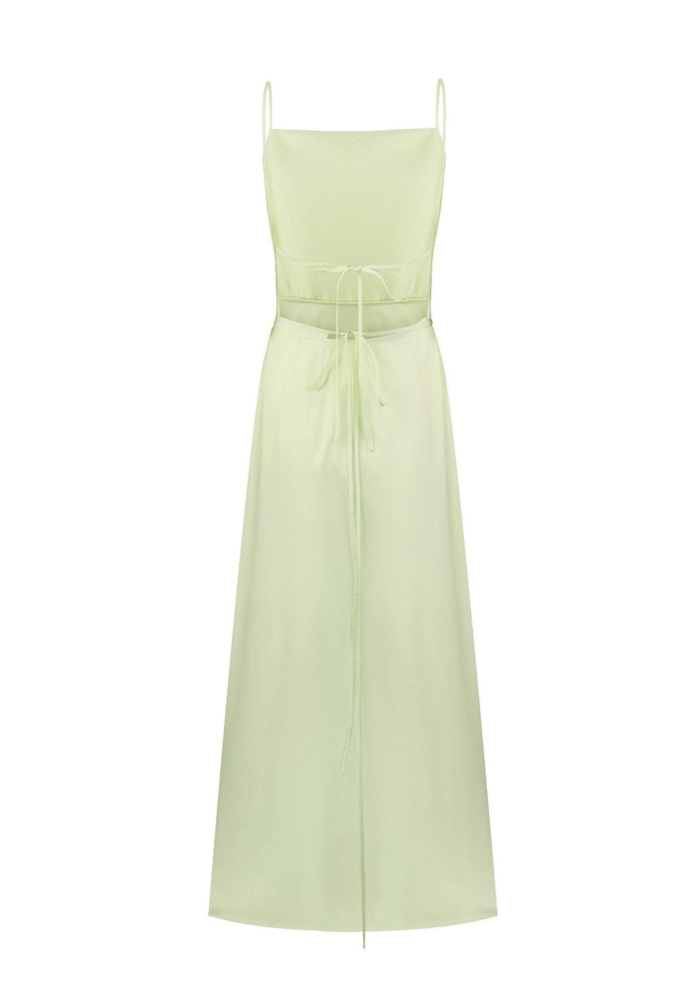 Lettuce green wrap sundress