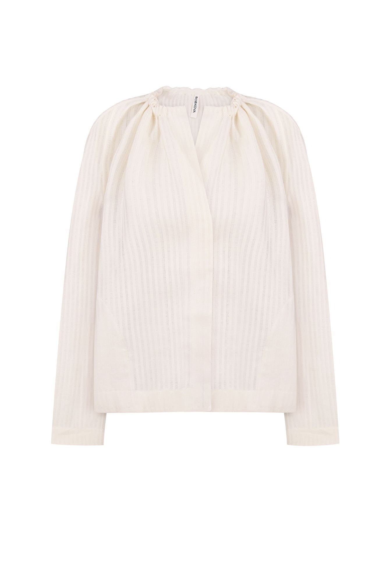 White linen jacket
