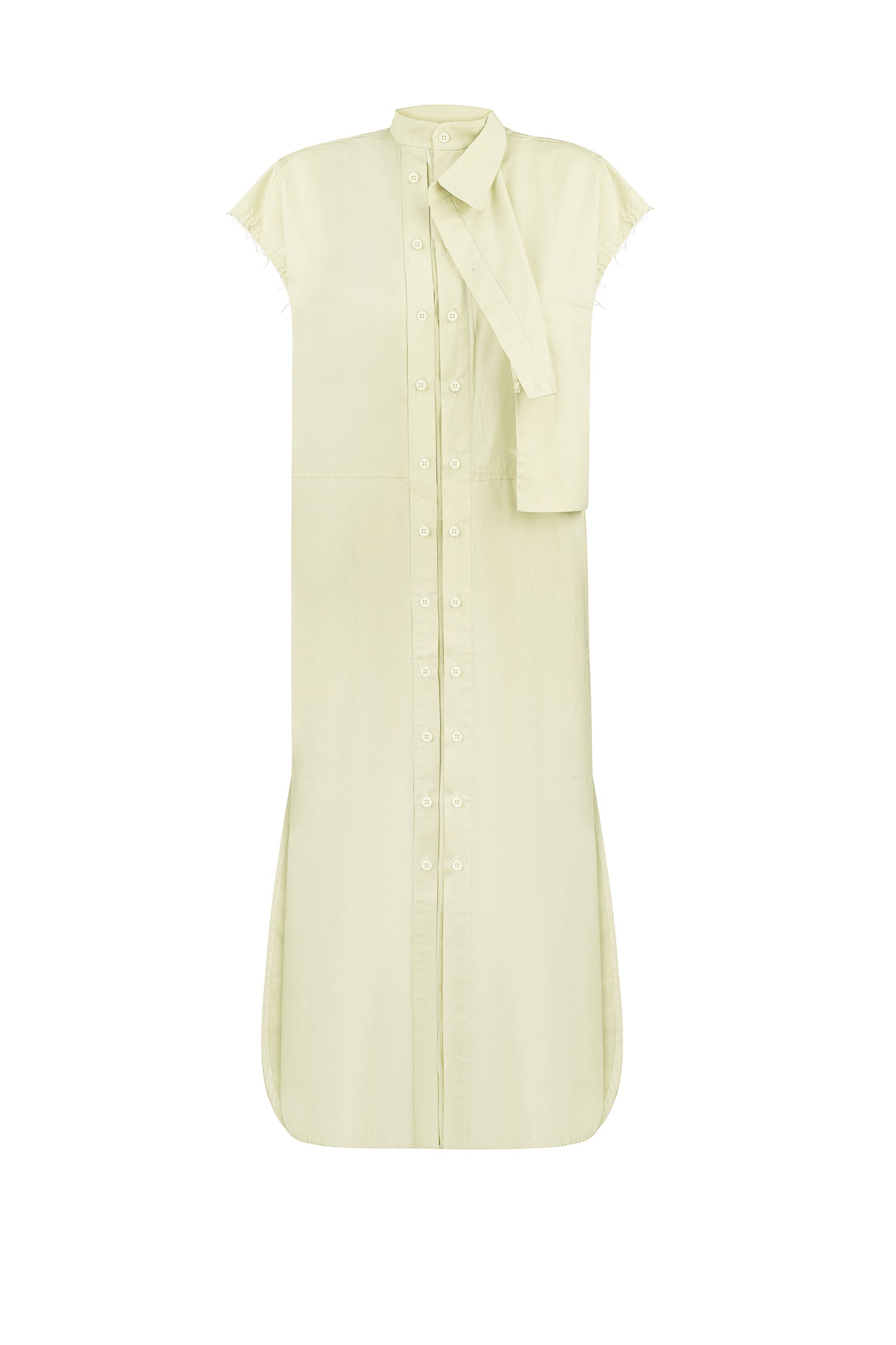 Lemon shirt-dress