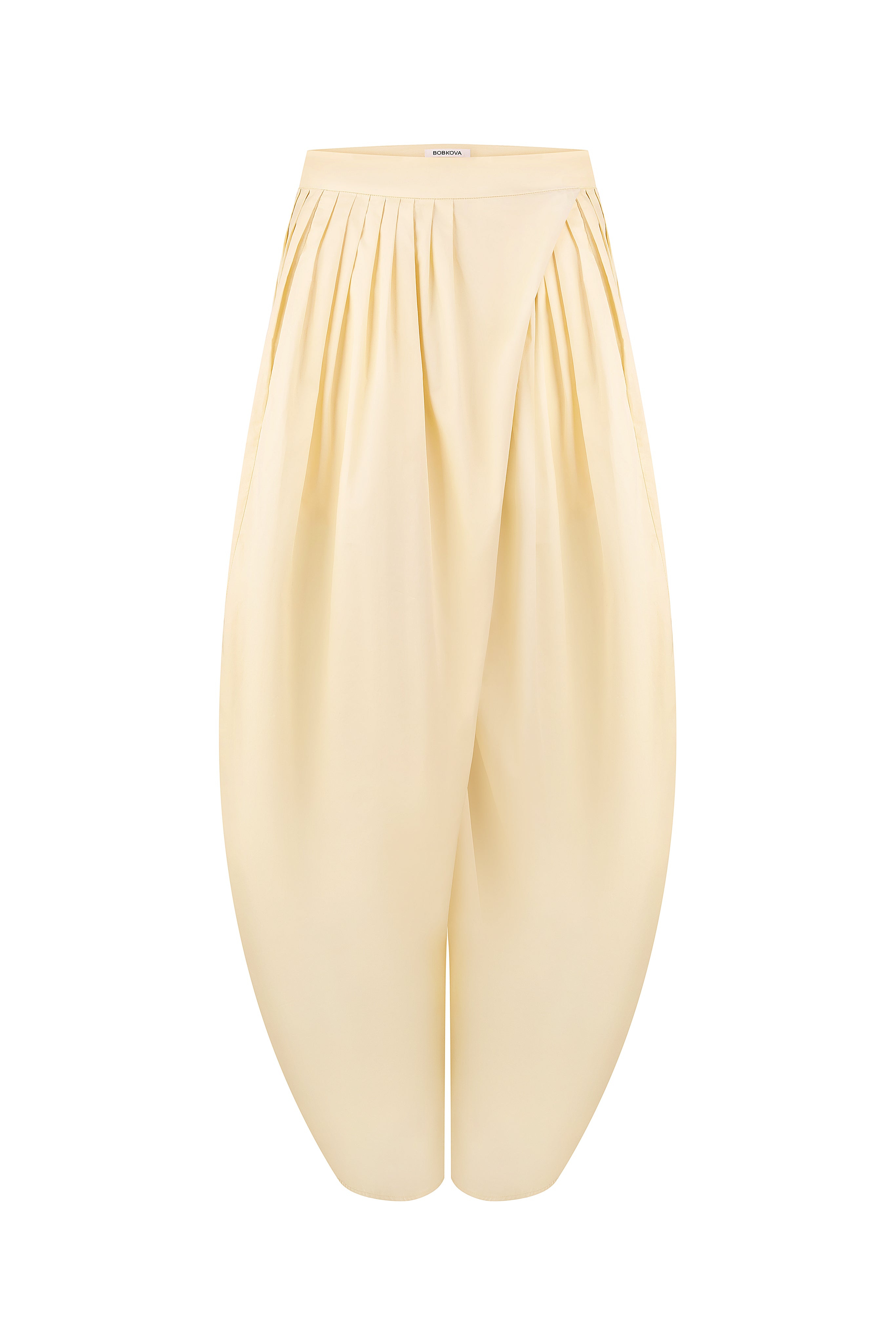 Vanilla wrap trousers
