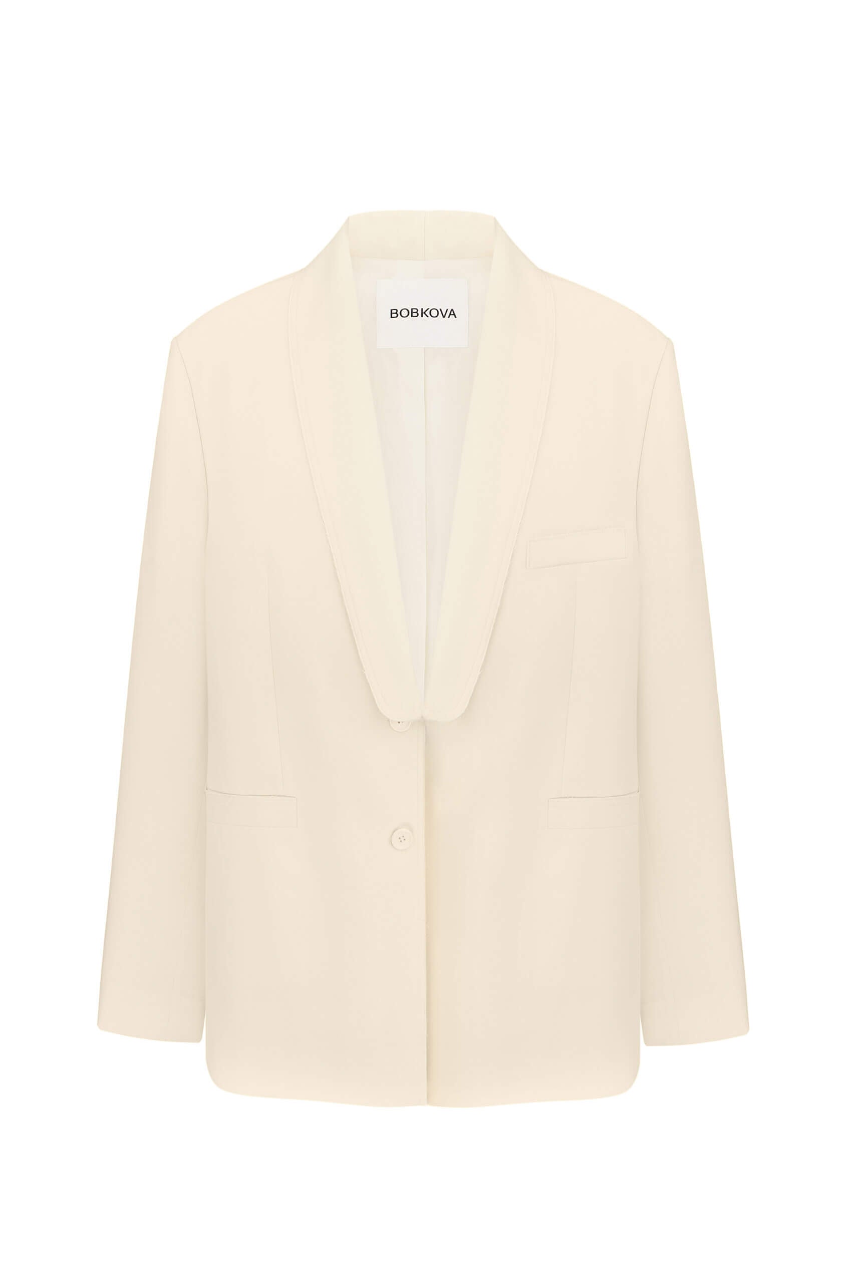 Vanilla cotton tuxedo