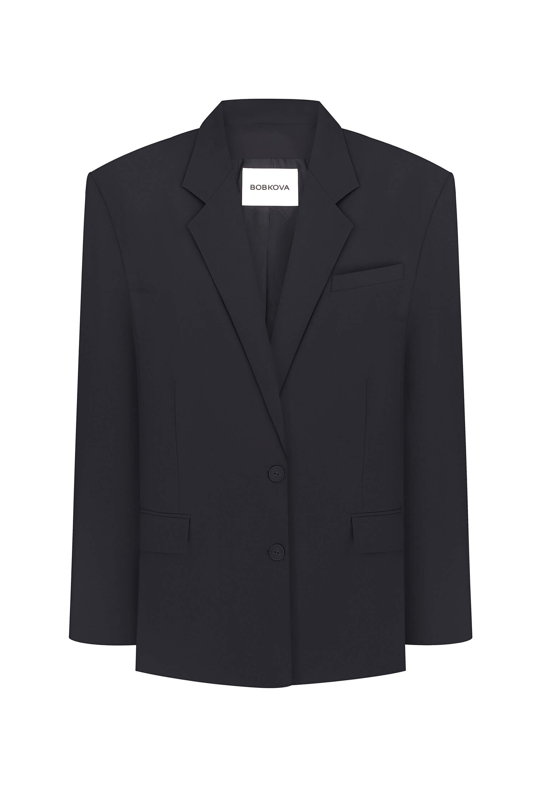 Black oversized jacket