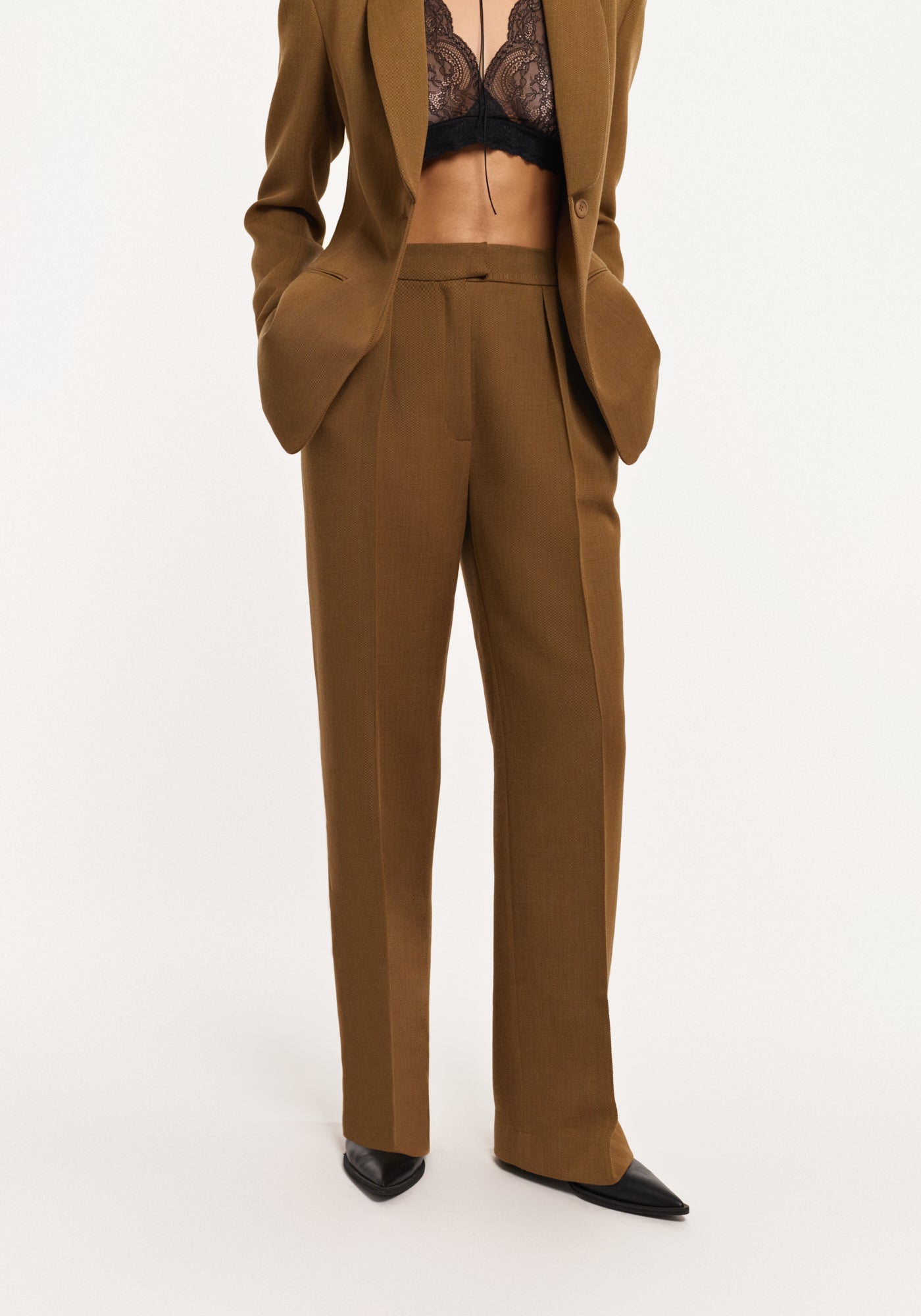 Camel pants