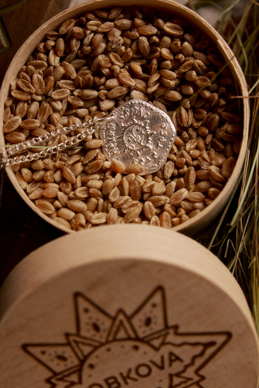 Bobkova x Spelta Artisan Coin Necklace