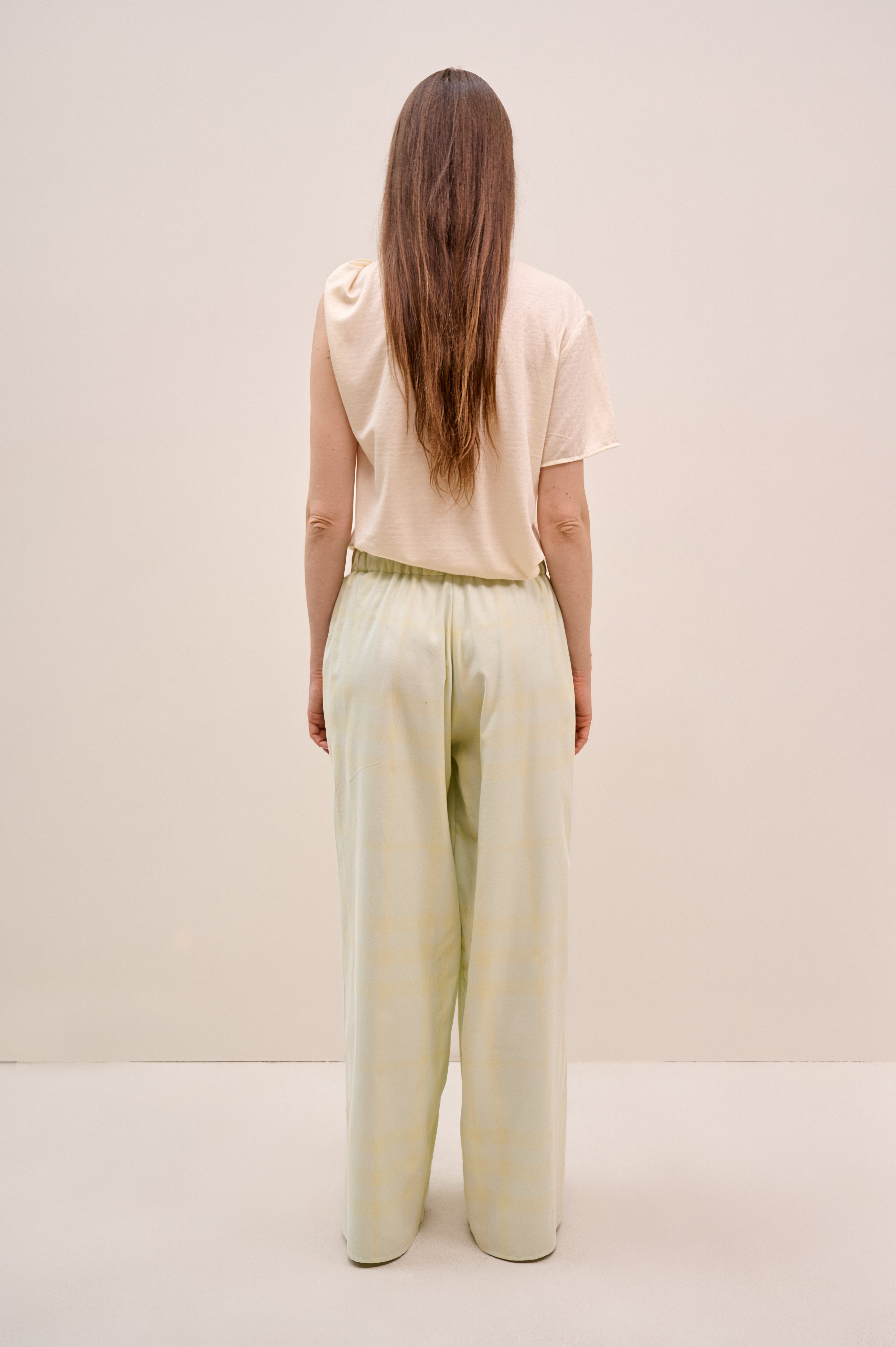 Light green trousers