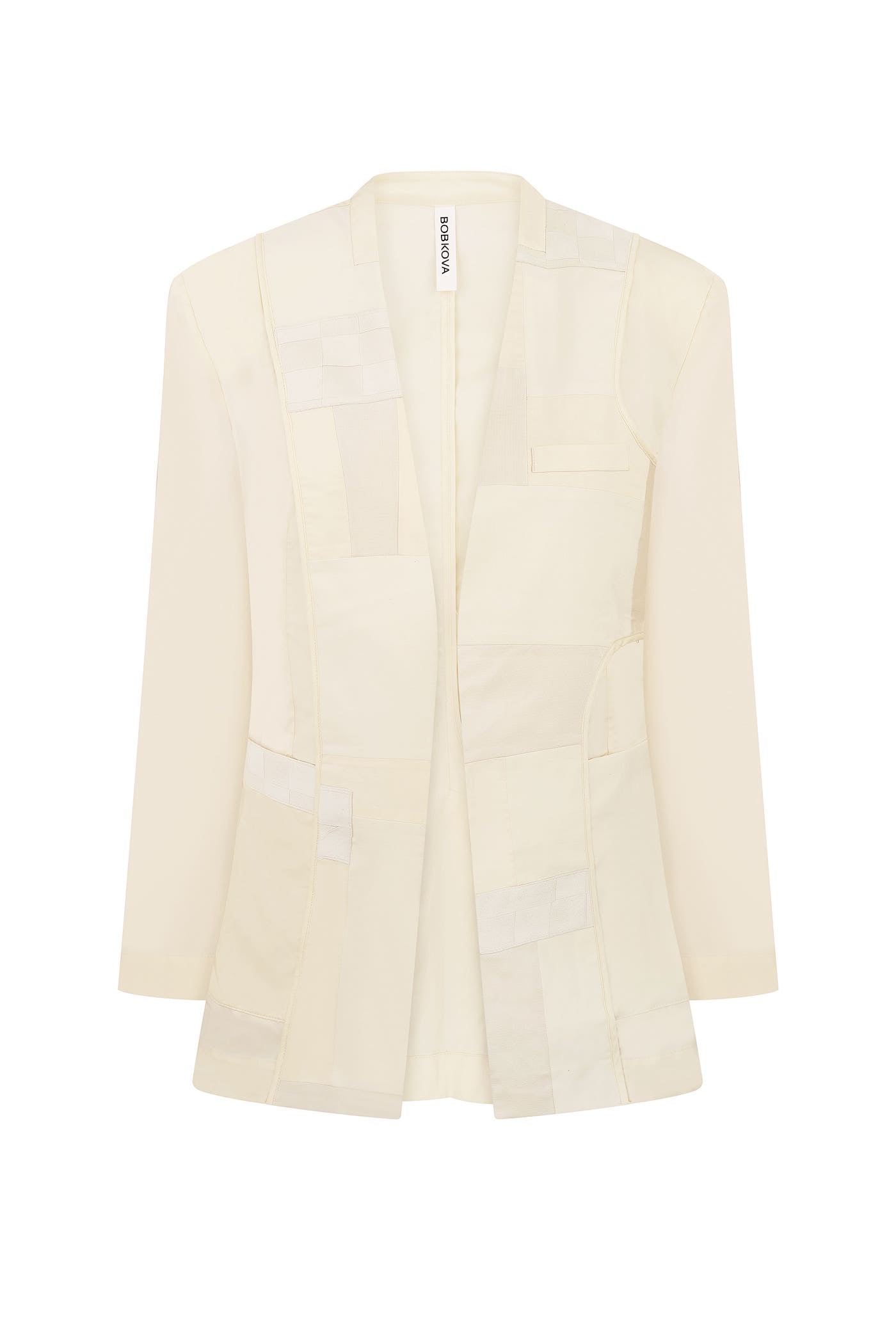 Vanilla patchwork jacket