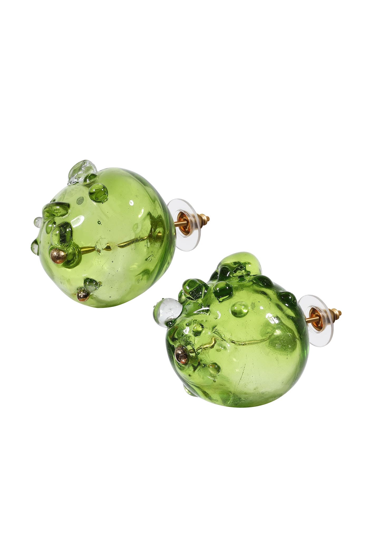 glass earrings