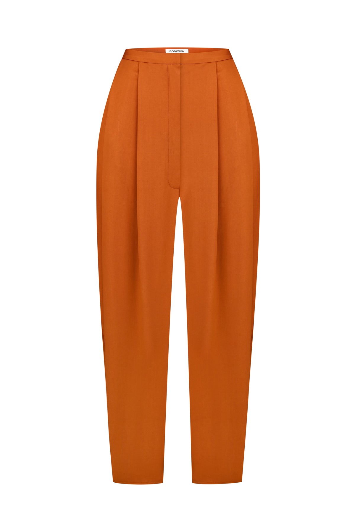 Pants with pleats
