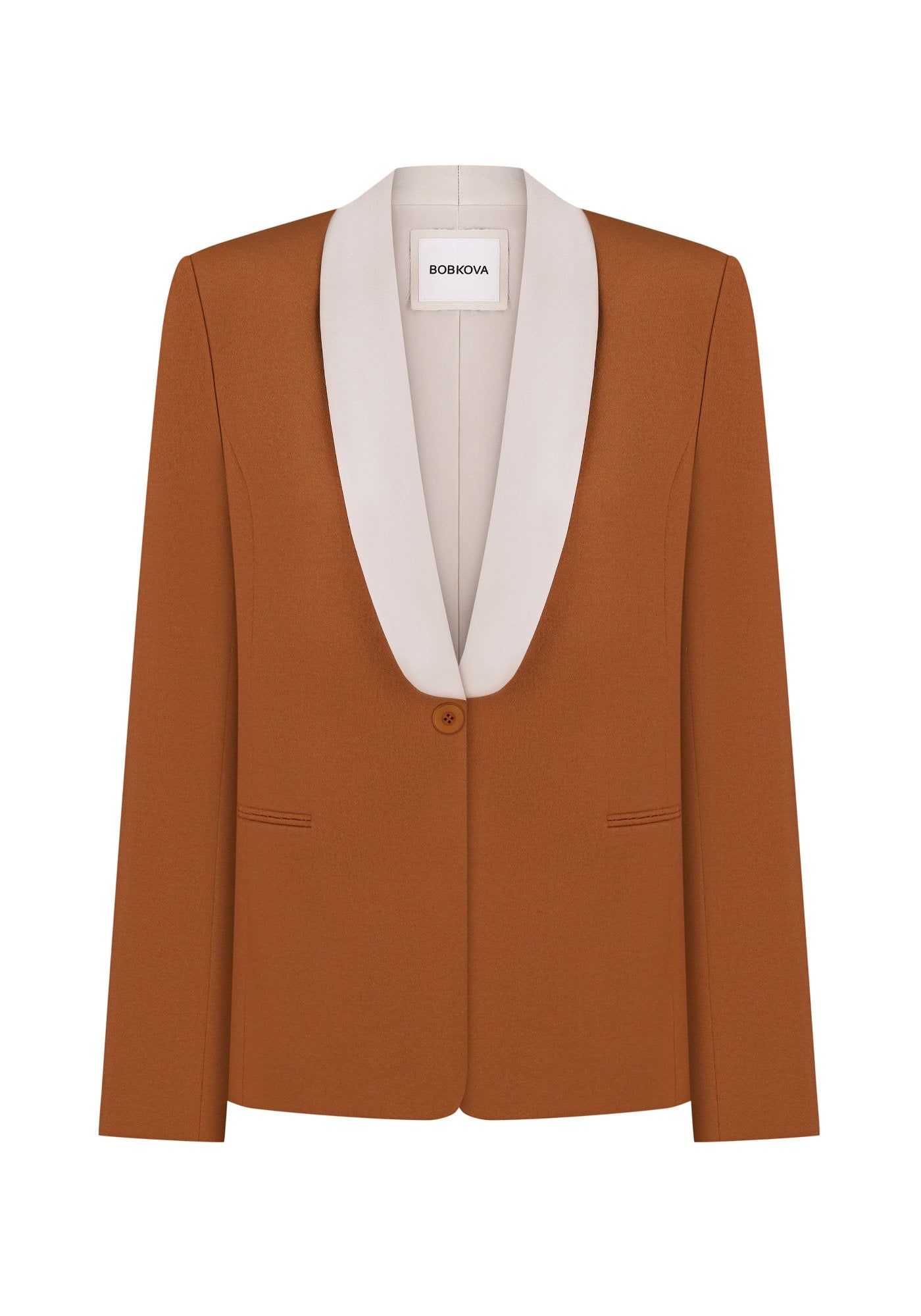 Ochre tuxedo