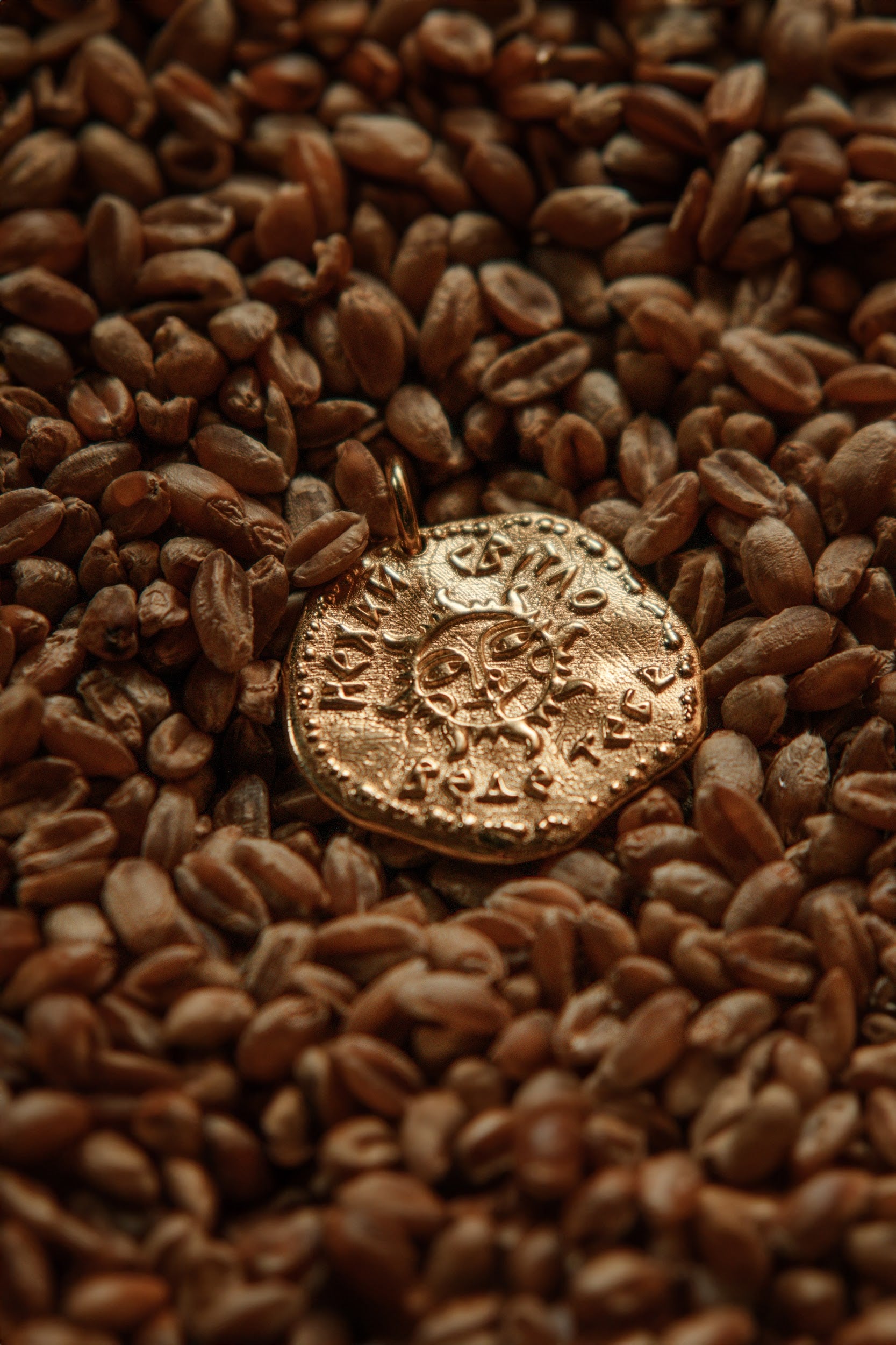 Bobkova x Spelta Artisan Coin Necklace