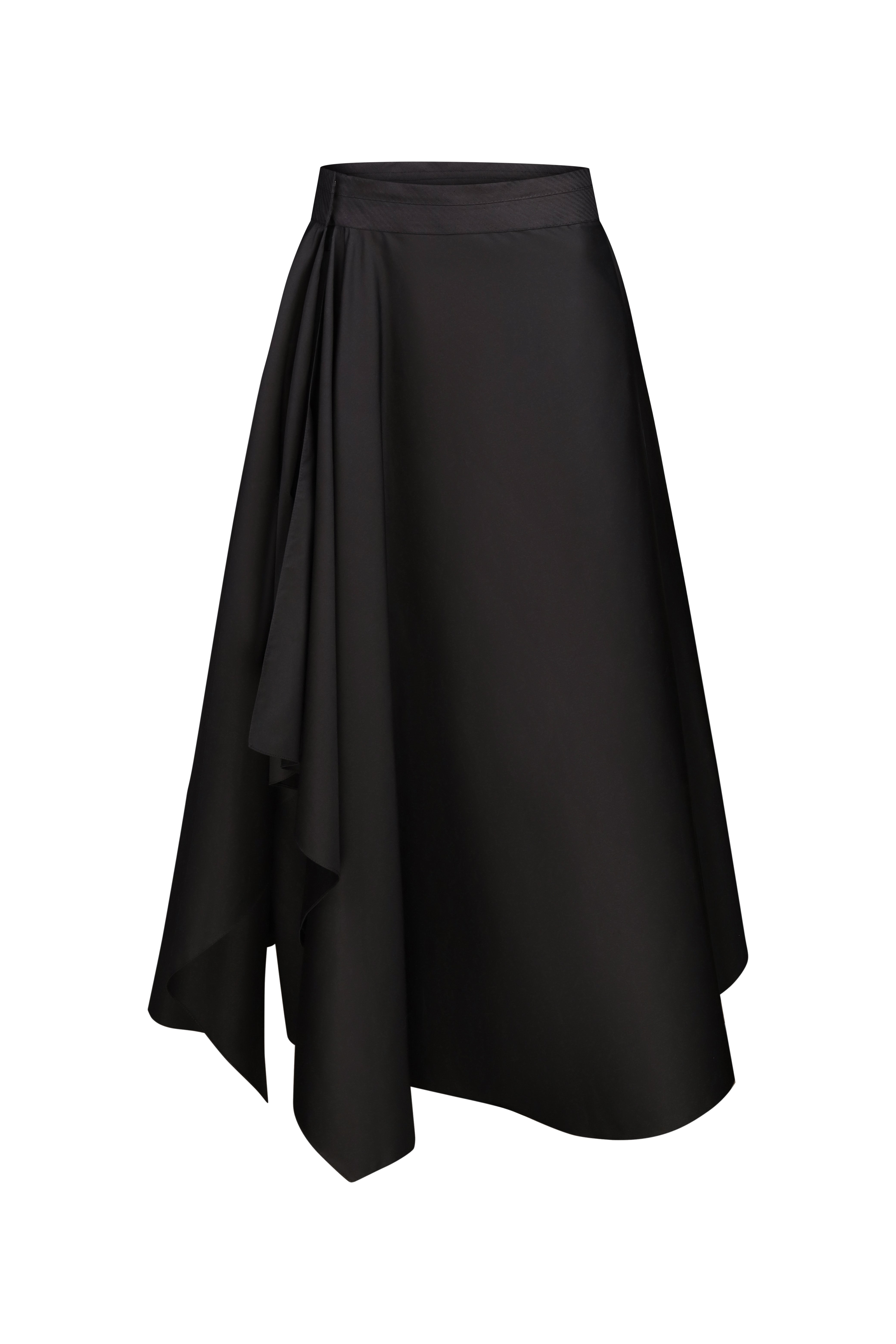 Black dress with apron